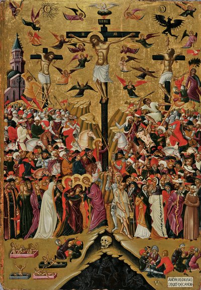 The Crucifixion by Andreas Pavias